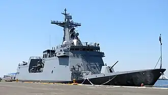 Frigate BRP Antonio Luna (FF-151) of the Philippine Navy