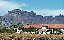 Superstition Mountains From Route 60 at Apache Junction (2021)
