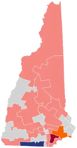 Endorsements by incumbent Republicans in the New Hampshire Senate.   Endorsed Ron DeSantis (1) (withdrawn)   Endorsed Nikki Haley (1)   Endorsed Donald Trump (1)   No endorsement (11)