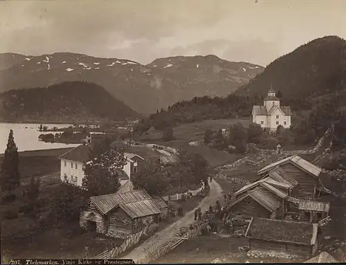 View of the church (c. 1885)