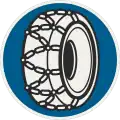 251 – Snow chains (formerly used )
