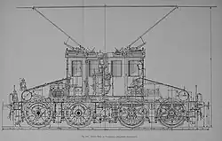 Longitudinal section engineering drawing