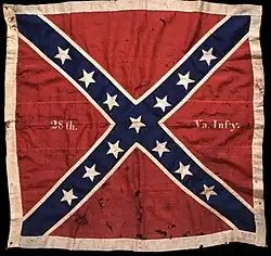 Flag of the 28th Virginia Infantry Regiment