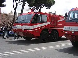 Iveco Magirus Super Dragon X8, Vigili del Fuoco