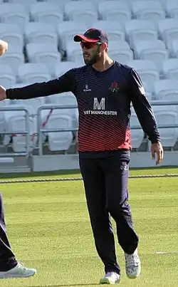 Glenn Maxwell playing for Lancashire in 2019