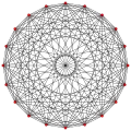 2{3}2{3}2{4}5, or , with 20 vertices, 150 edges, 500 faces, and 625 cells