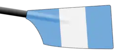 Image showing the rowing club's blade colours