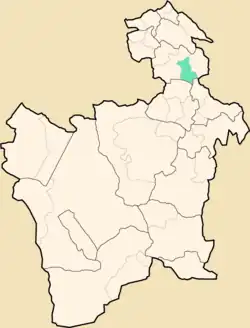 Location within Potosí Department