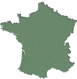 In French, l'Hexagone refers to Metropolitan France for its vaguely hexagonal shape.