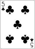 5 of Clubs