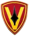 5th Marine Division patch