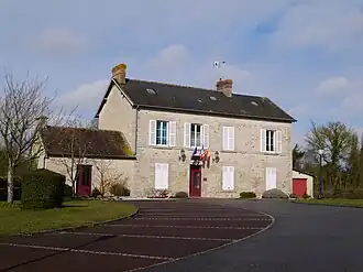 The town hall in Hauterive