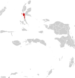Location within Maluku Islands
