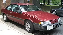 1991–1994 Cavalier VL coupe (facelift model)