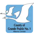 Official seal of County of Grande Prairie No. 1