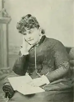 Portrait photo in A Woman of the Century