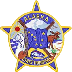 Patch of the Alaska State Troopers