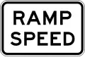 Ramp Speed (used in Queensland)