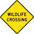 (W5-V120) Wildlife Crossing (used in Victoria)