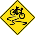 (W6-V104) Slippery for Cyclists (used in Victoria)