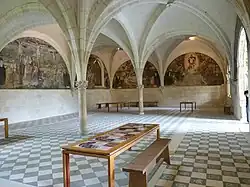 The royal Fontevraud Abbey