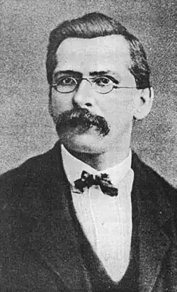 Portrait photograph of Adhémar Schwitzguébel