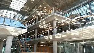 Interior of the Buenos Aires central government buildings