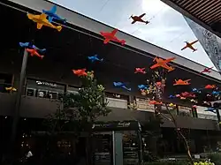 Decoration in the Antea Lifestyle Center mall