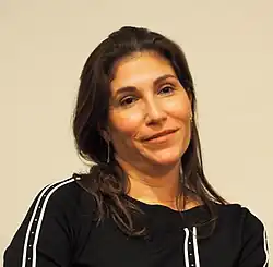 Alexandra Lytton Regalado reading at busboys and poets, Washington, DC