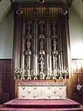 Reredos above the high altar at St. Thomas's, Huron Street, 1940–1941.
