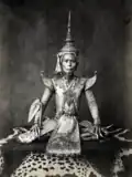 Khon actor as a Prince, 1900