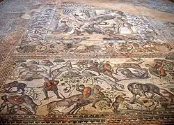 Late Roman mosaics at Villa Romana La Olmeda, Spain, 4th-5th centuries AD