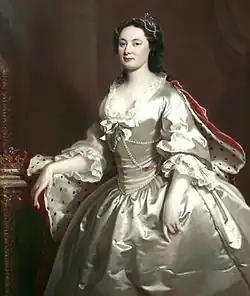 The Duchess of Chandos, 1746