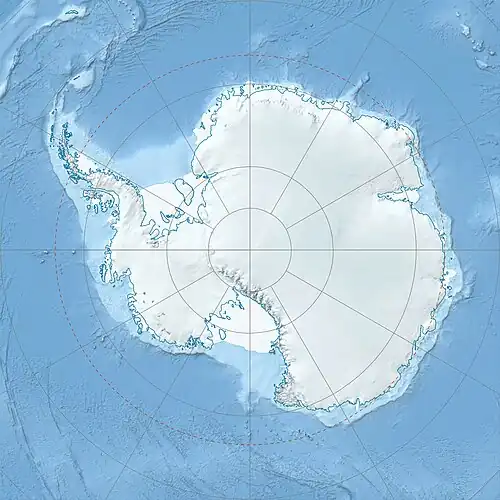 Location of Ross Sea