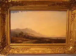 Antoine Guindrand Paysage de l'Isère [Isère landscape] (1836)
