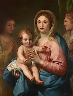 Madonna with Child and Two Angels (1770–1773), Kunsthistorisches Museum