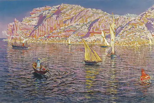 Seascape View of Palma de Mallorca (c.1910)