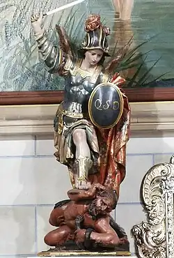 Archangel Michael by Salzillo.