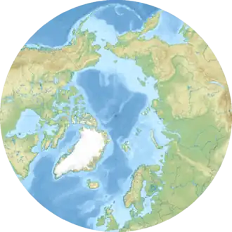 White Sea is located in Arctic