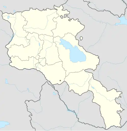 Vanadzor is located in Armenia
