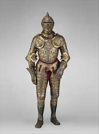 Parade Armour of Henry II of France, c. 1553–55