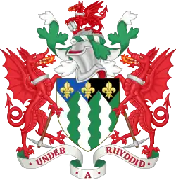 Coat of arms of Blaenau Gwent
