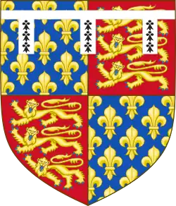 Arms of John of Gaunt, 1st Duke of Lancaster