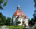 The church, Anstaltskirche Arnsdorf [de]