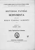 Vol XXI: Codex diplomaticus Cremonae (1895)