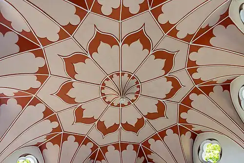 Gothic Temple ceiling