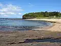 Commonly called a 'rock platform' in Australia, these two examples at Austinmer, N.S.W, are typical of many on the coast of south-eastern Australia.