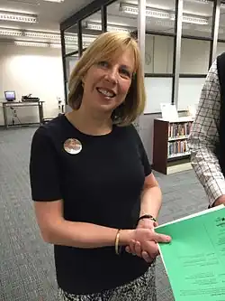 Kline at the Kalamazoo Public Library in 2016