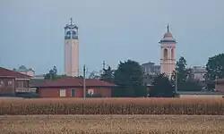 View of Azzano San Paolo