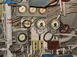 Diesel compartment (V) ventilation controls